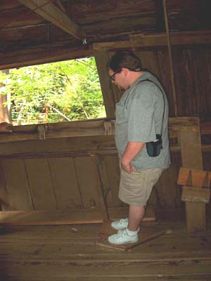 Facing South (standing up straight)